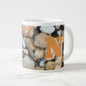 Funny Personalized Tough Guy Statement Grote Koffiekop (Voorkant rechts)