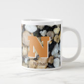 Funny Personalized Tough Guy Statement Grote Koffiekop (Rechts)