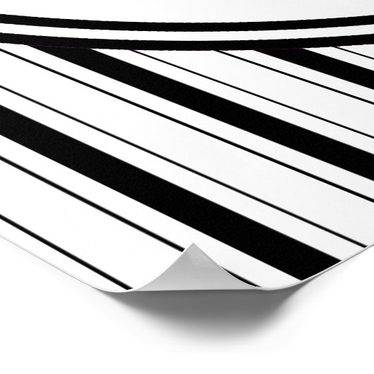 Funny Personalized Watering Hole Home Bar Sign Poster (Hoek)