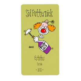 Funny Personalized Wine Labels