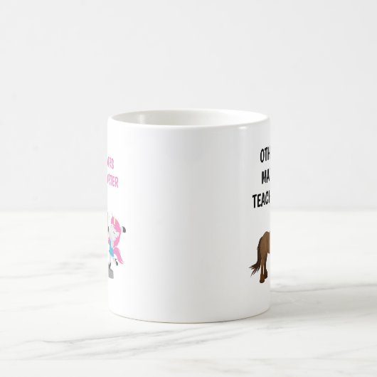 Funny Personalized Wiskunde Teacher Mok Gift (Center)