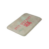 Funny Persoonlijk Aangepast voor uw eigen foto- en Badmat (Gekanteld)