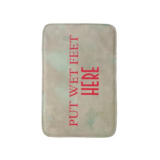 Funny Persoonlijk Aangepast voor uw eigen foto- en Badmat (Voorkant Verticaal)