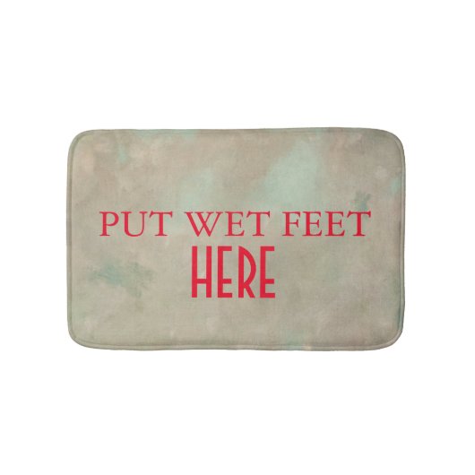 Funny Persoonlijk Aangepast voor uw eigen foto- en Badmat (Voorkant)