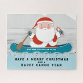 Funny Persoonlijke Kerstmis Jigzaag Puzzle Legpuzzel (Horizontaal)