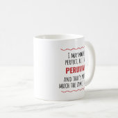 Funny Peruvian Peru Gift Idea Coffee Mok Cup (Voorkant rechts)