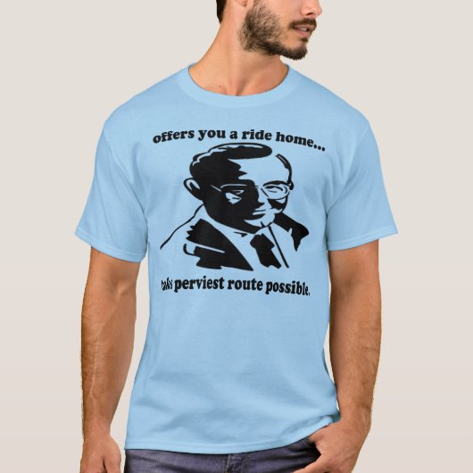 Funny Pervert T-shirt (Voorkant)