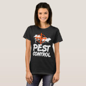 Funny Pest Control Humor For Rat Hunters & Tra T-shirt (Voorkant volledig)