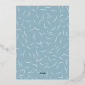 Funny Pet Cat Christmas Folie Feestdagenkaart (Achterkant)