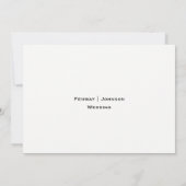 Funny Pet Dog bewaart de datumkaart Save The Date (Achterkant)