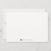 Funny Pet Dog Territory Opslaan van de datum Kaart (Achterkant)