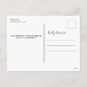 Funny Pet Furry & Bright Custom Dog Foto Feestdagenkaart (Achterkant)