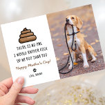 Funny Pet Happy Fur Moederdag Kaart<br><div class="desc">Ben je op zoek naar de perfecte Moederdag Kaart voor je huisvader? Geef ze een kaart die ze het hele jaar door zal laten lachen en glimlachen. Onze Funny Pet Moederdag Kaart zal zeker een glimlach brengen op het gezicht van je huisvader. Dit wenskaart kenmerkt een hilarisch gezegde, "Er is...</div>