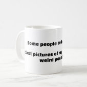 Funny Pet Humor Koffiemok (Voorkant links)