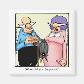 Funny Pet Humor Magnets Magneet (Voorkant)