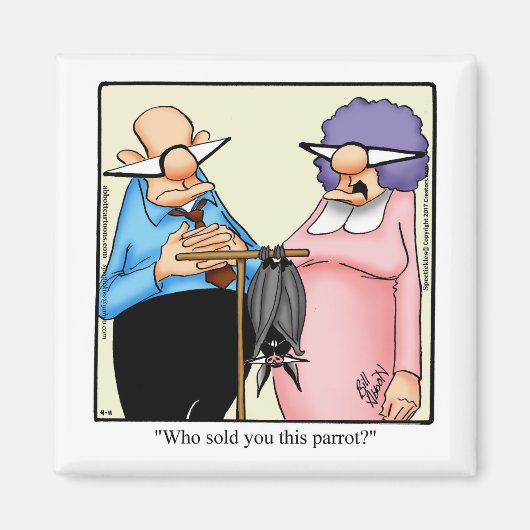 Funny Pet Humor Magnets Magneet (Voorkant)