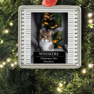 Funny Pet Mok Shot Metalen Ornament