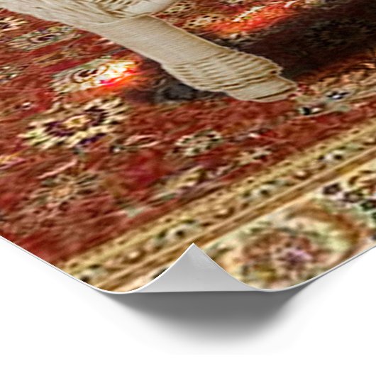 Funny Pet Poster Katten Happy Hour (Hoek)