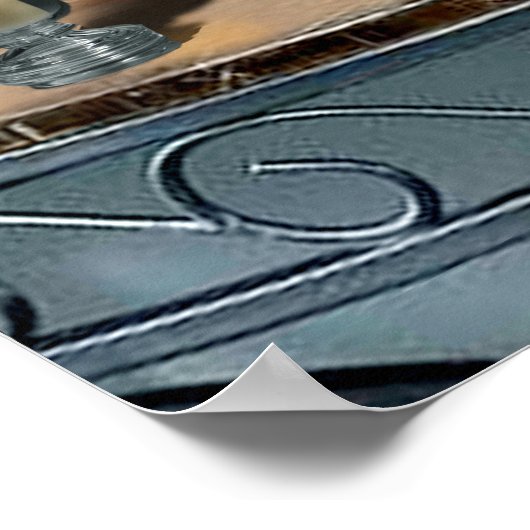 Funny Pet Poster Tipsy Kat (Hoek)