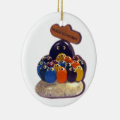 Funny Pet Rock Concert kitsch 1970's fad ornament (Rechts)