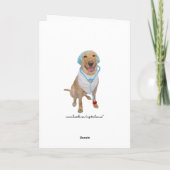 Funny Pets krijgen goed werk Kaart (Achterkant)