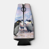 Funny pguin flesjeskoeler (Achterkant)