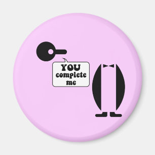 Funny pguin magneet