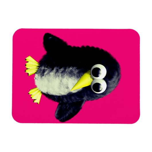 Funny pguin magneet (Horizontaal)