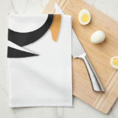 Funny pguin theedoek (Quarter Fold)