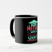 Funny PH.D Doctorate Quote/Gezegde Mok (Voorkant links)