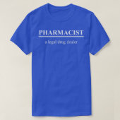 Funny Pharmacist Definition T-shirt (Design voorkant)