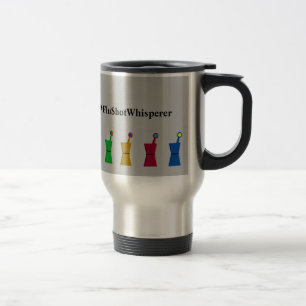 Funny Pharmacist Flu Shot Whisperer Gray Reisbeker