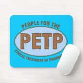 Funny Pharmacist geeft unieke "PETP"-ontwerp Muismat (Met muis)
