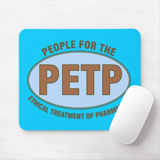 Funny Pharmacist geeft unieke "PETP"-ontwerp Muismat (Met muis)