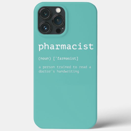 Funny Pharmacist heeft de dokter geleerd Case-Mate iPhone Case (Achterkant)