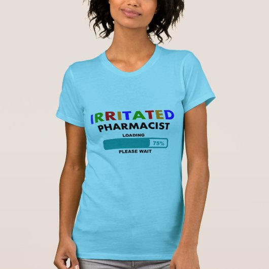 Funny Pharmacist Loading T-Shirts (Voorkant)