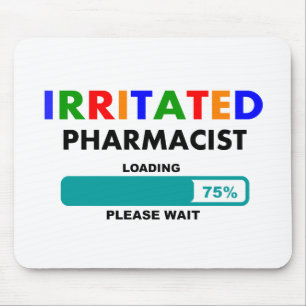 Funny Pharmacist Loading T-Shirts Muismat