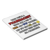 Funny Pharmacist ... OMG WTF LOL Notitieblok (Schuin)