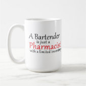 Funny Pharmacist Quote Coffee Mok (Links)