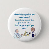 Funny Pharmacist  Ronde Button 5,7 Cm (Voorkant)