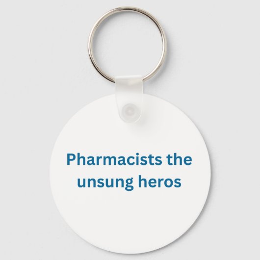Funny Pharmacist  Sleutelhanger (Achterkant)