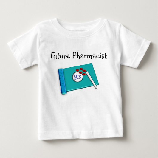 Funny Pharmacist's Kinder T-Shirts Future Pharmaci (Voorkant)