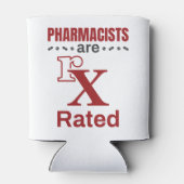 Funny Pharmacists zijn rX-gecertificeerd Blikjeskoeler (Achterkant)