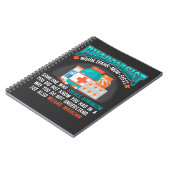 Funny Pharmacy Profession Medicine Notitieboek (Linkerzijde)