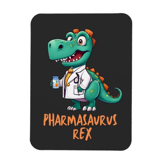 Funny Pharmacy Rex Magneet (Verticaal)
