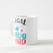 Funny Pharmacy Tech Coffee Mok Pharmacist Afstudee (Voorkant links)