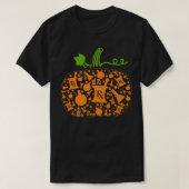 Funny Pharmacy Tech Pumpkin Halloween T-shirt (Design voorkant)