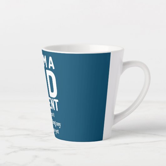 Funny PhD Doctorate Dissertation Doctor Degree Latte Mok (Rechts)