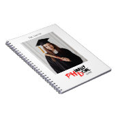 Funny PHD Graduation Custom Photo Gift Notitieboek (Rechterzijde)