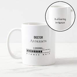 Funny PhD Graduation Doctor Name Loading Koffiemok